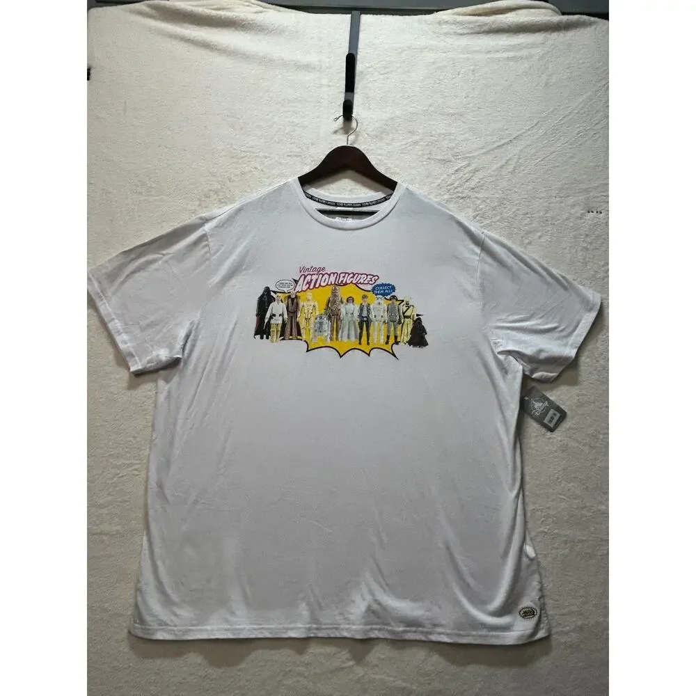 Star Wars 45th Anniversary 3XL NWT Action Figures Long Sleeve Disney Shirt